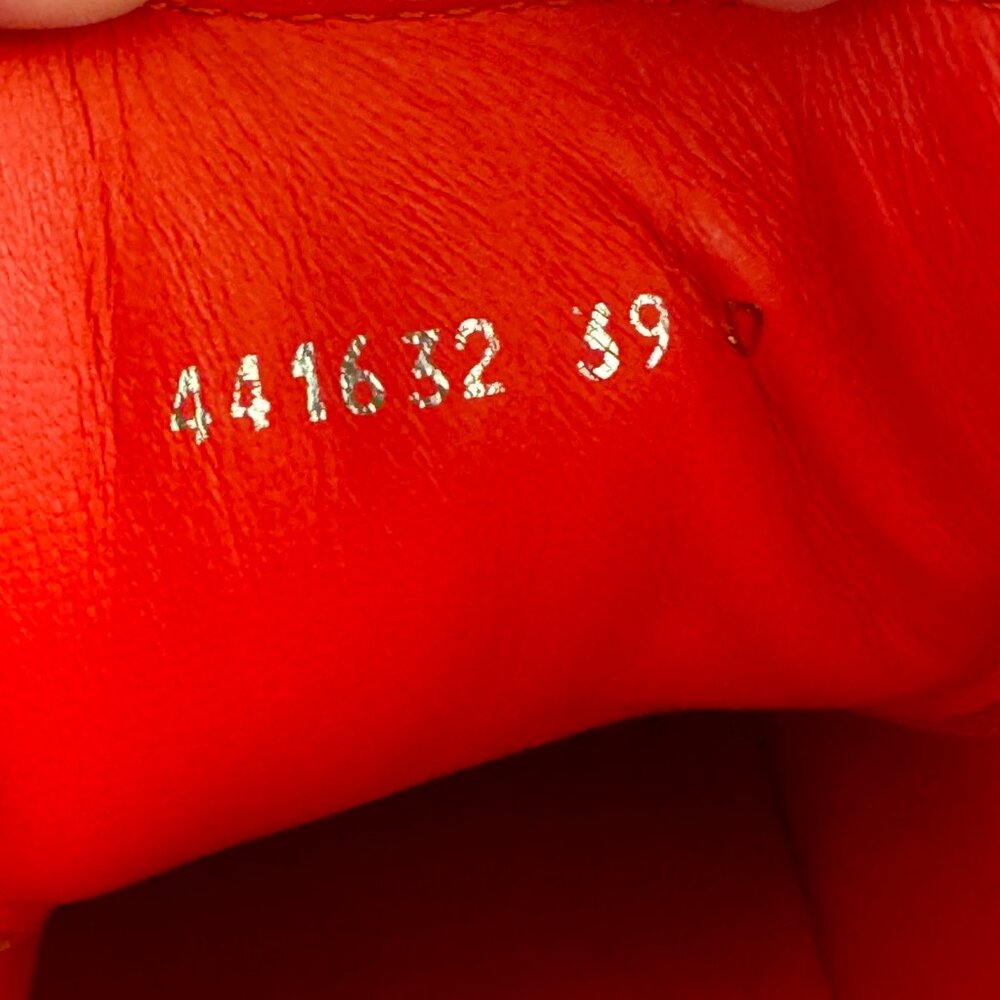 Alexander Mcqueen All Red Sneaker trainers - Women’s sz 8.5 US (EU 39) *RARE - Picture 9 of 10